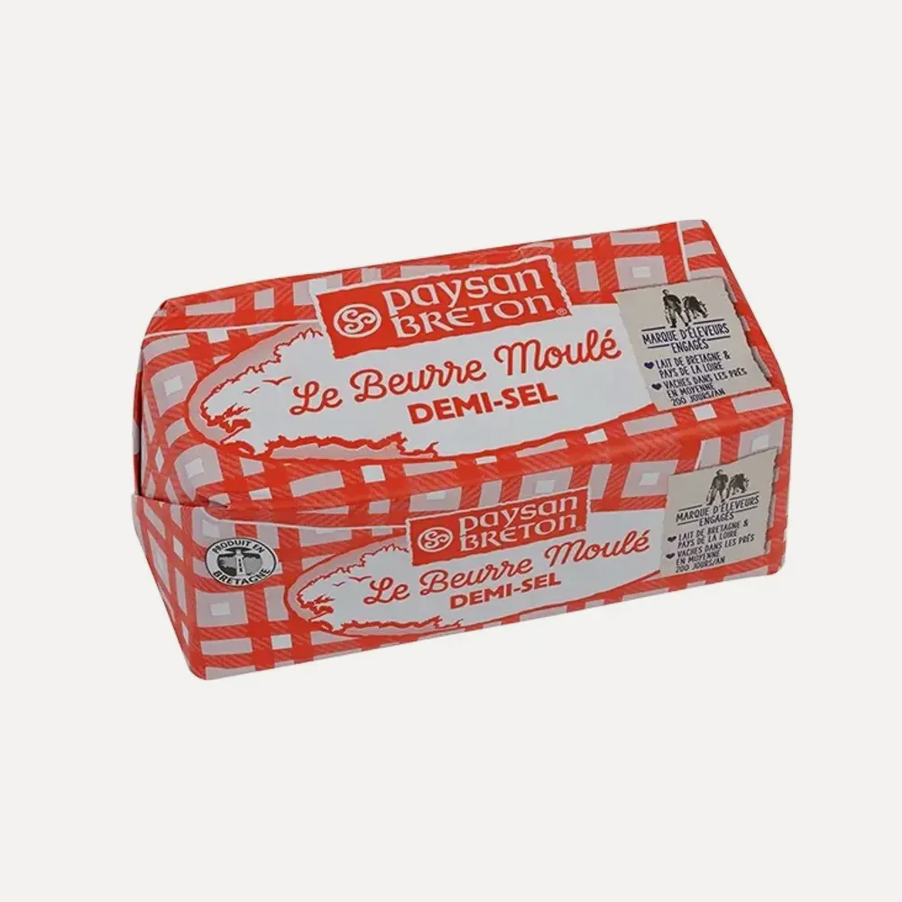 חמאה צרפתית מלוחה Paysan Breton